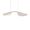 FLOS Almendra Arch LED-Hängelampe, Kurz, Rosa