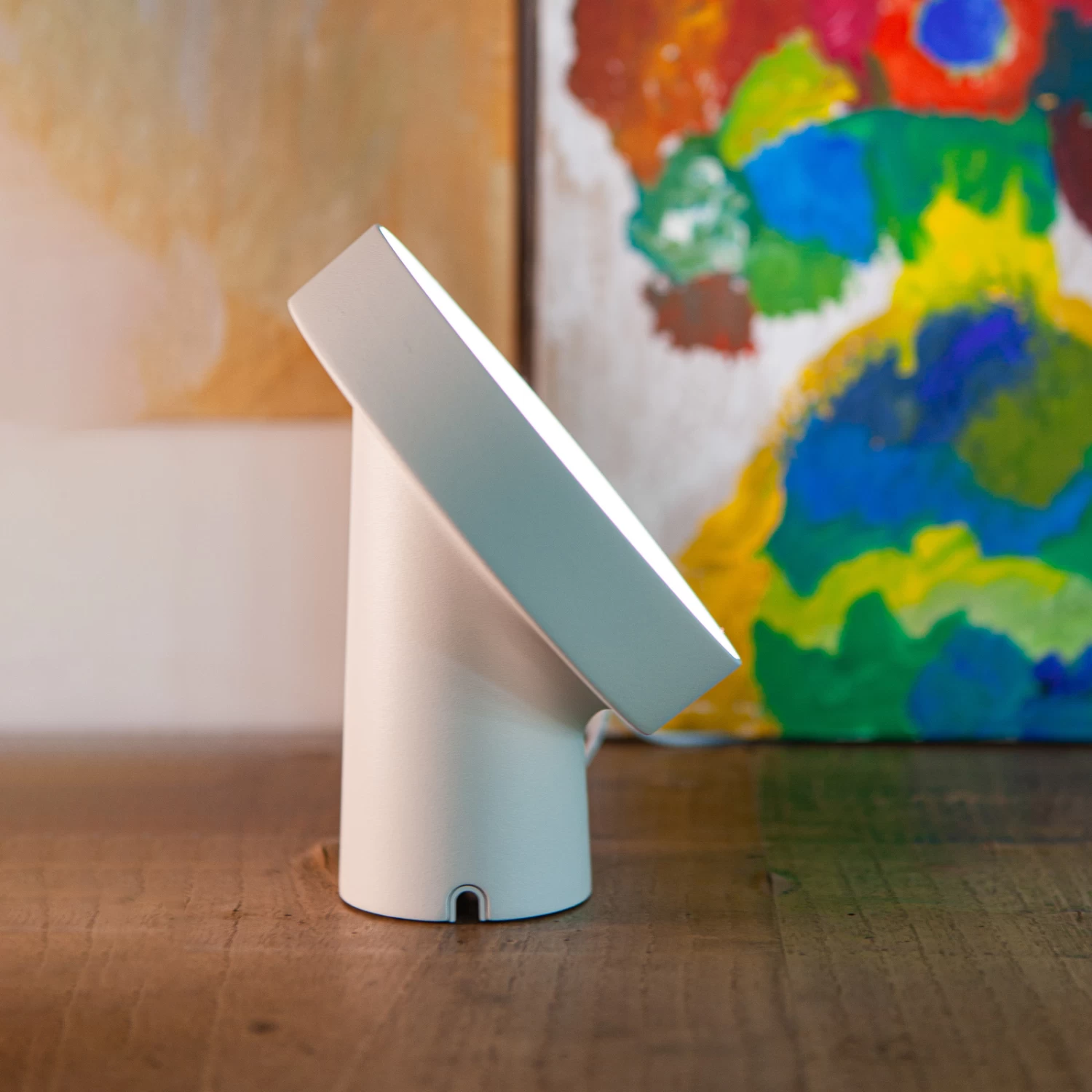 LED-Tischleuchte Moa Mit RGBW-Funktion, Weiß – Bild 3