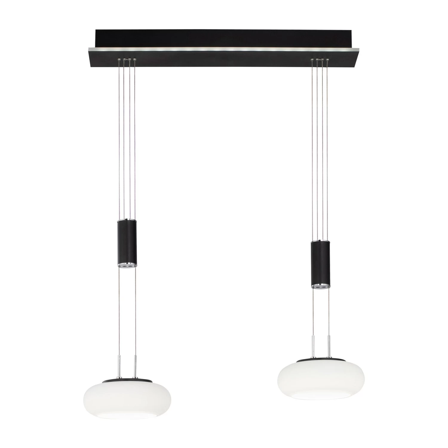 Paul Neuhaus Q-ETIENNE LED-Hängelampe 2fl, Schwarz – Bild 5