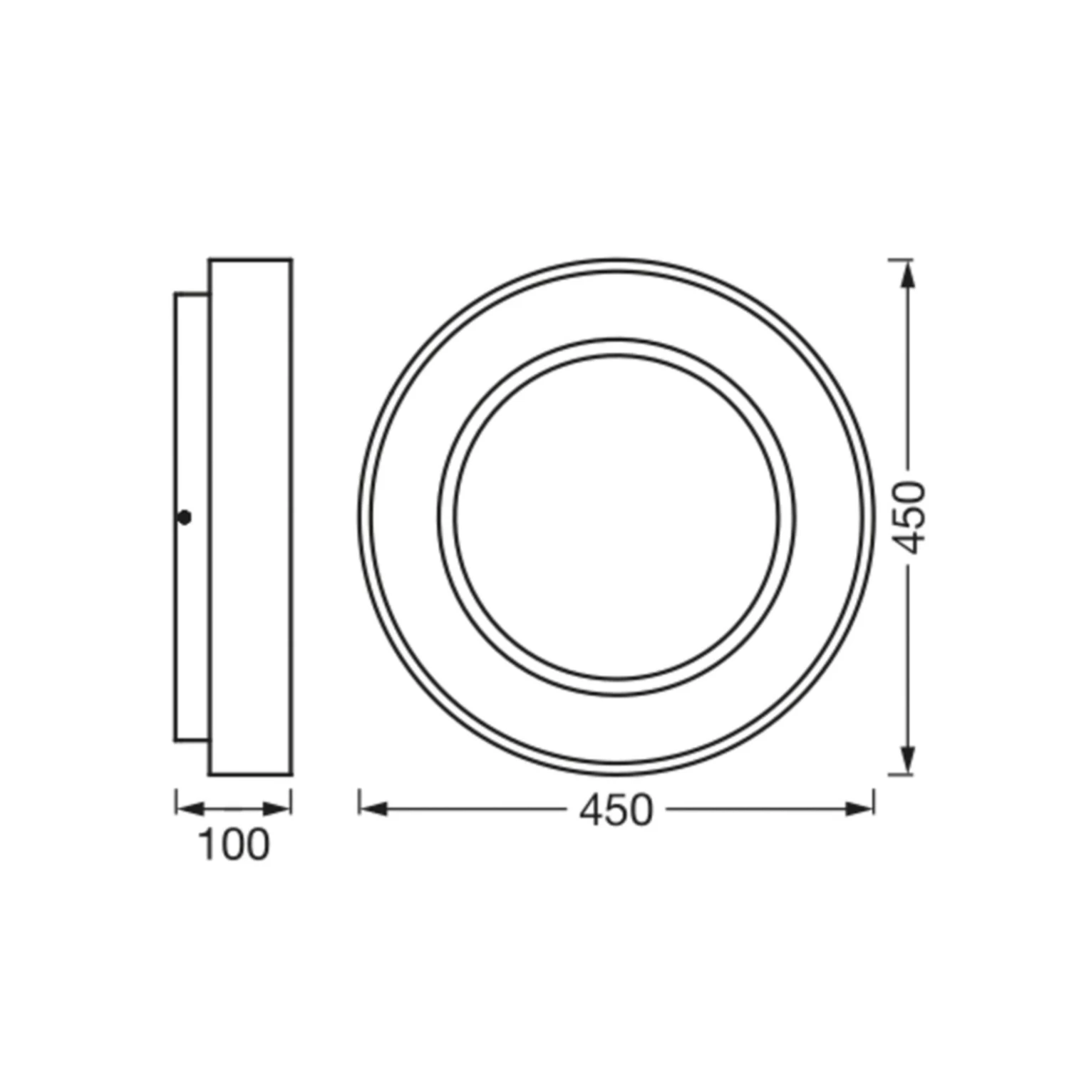 LEDVANCE SUN@Home Circular LED-Deckenlampe Silber – Bild 4