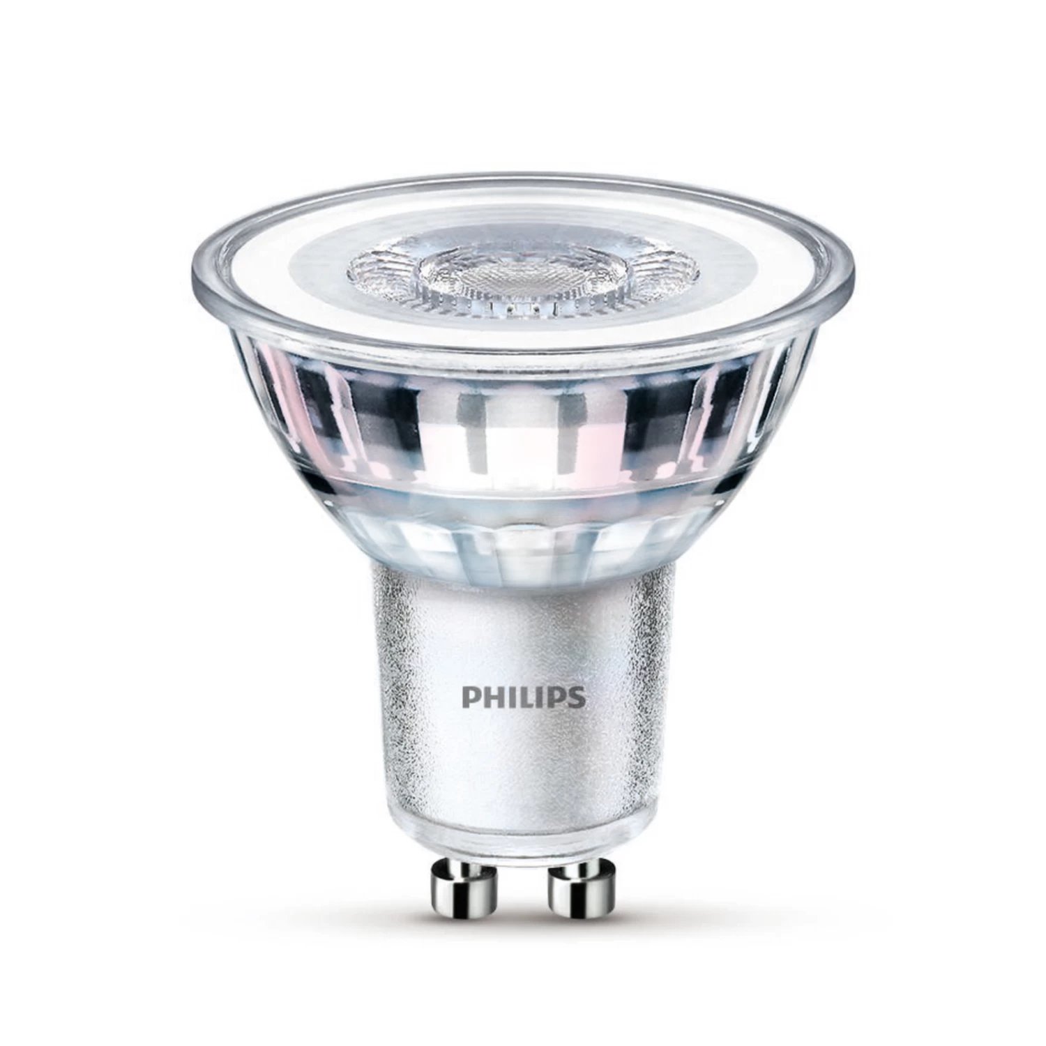 Philips LED-Lampe GU10 4,6W 355lm 827 Klar 36° 6er – Bild 2