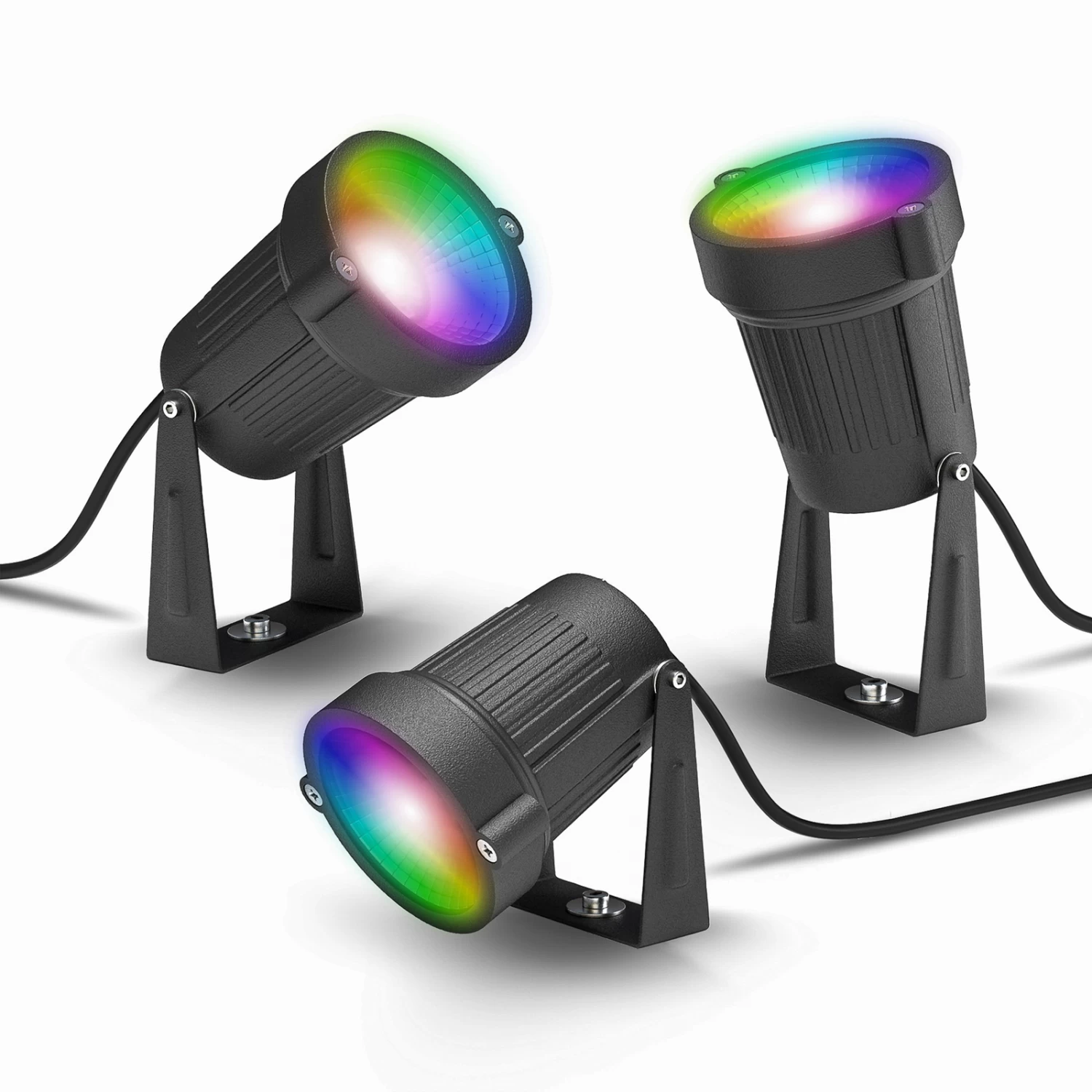 3x Innr LED-Strahler Smart Outdoor RGB Mit Bridge – Bild 5