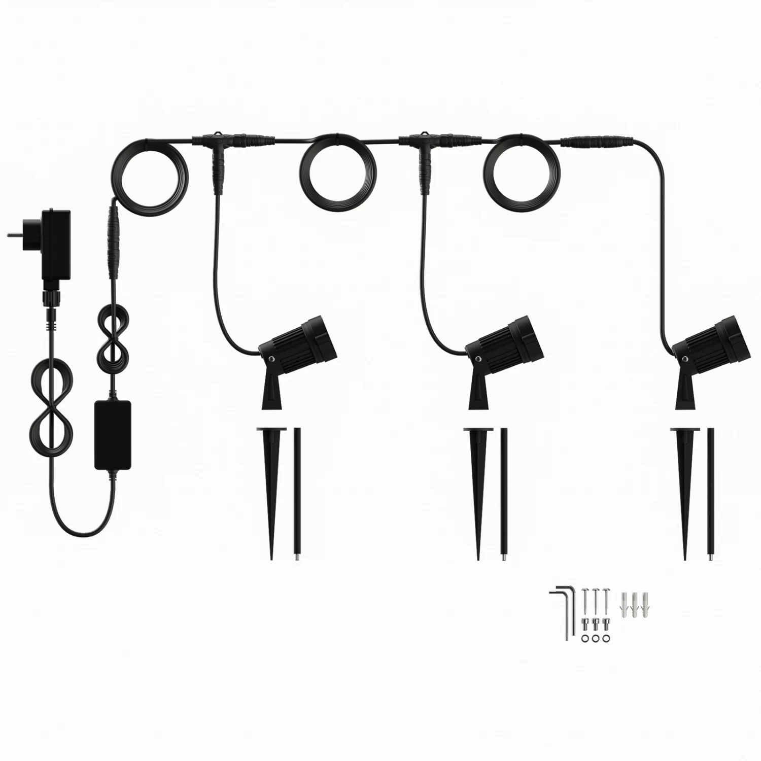 3x Innr LED-Strahler Smart Outdoor RGB Mit Bridge – Bild 6