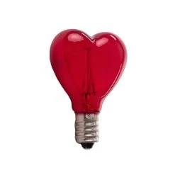 SELETTI LED-Lampe E14 1W 5V, Mouse Lamp, Herz Rot