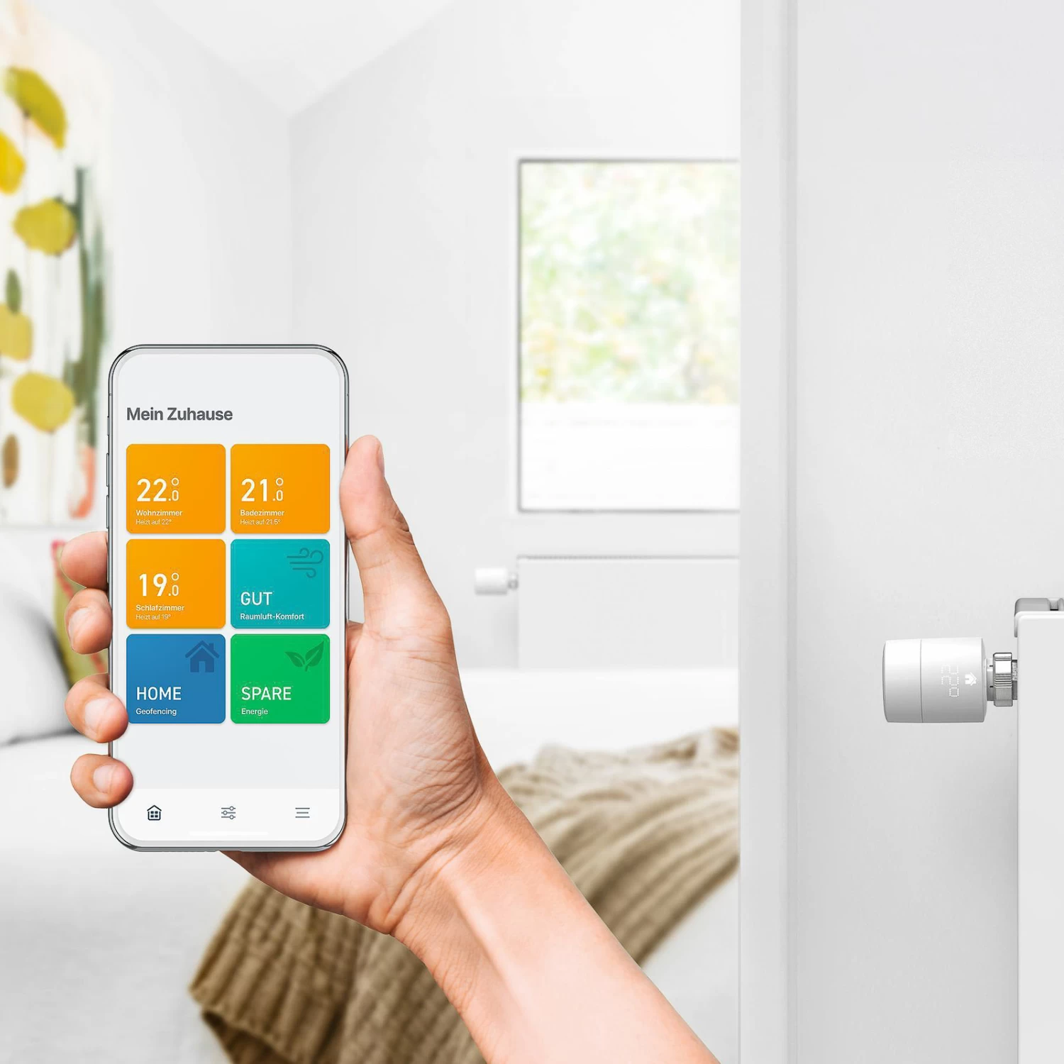 Tado° Smart Starter V3+, 5x Heizkörper-Thermostat – Bild 5
