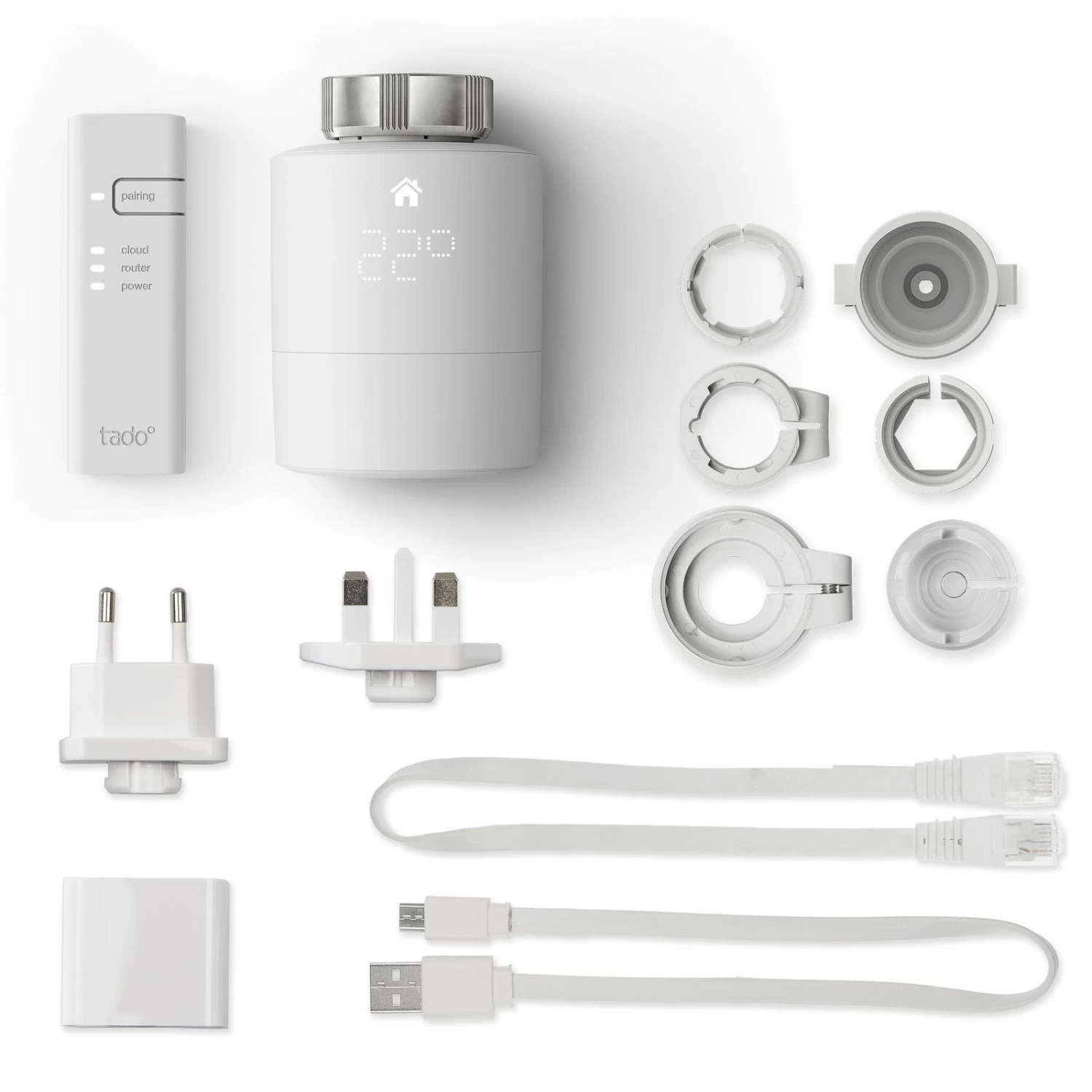 Tado° Smart Starter V3+, 5x Heizkörper-Thermostat – Bild 7