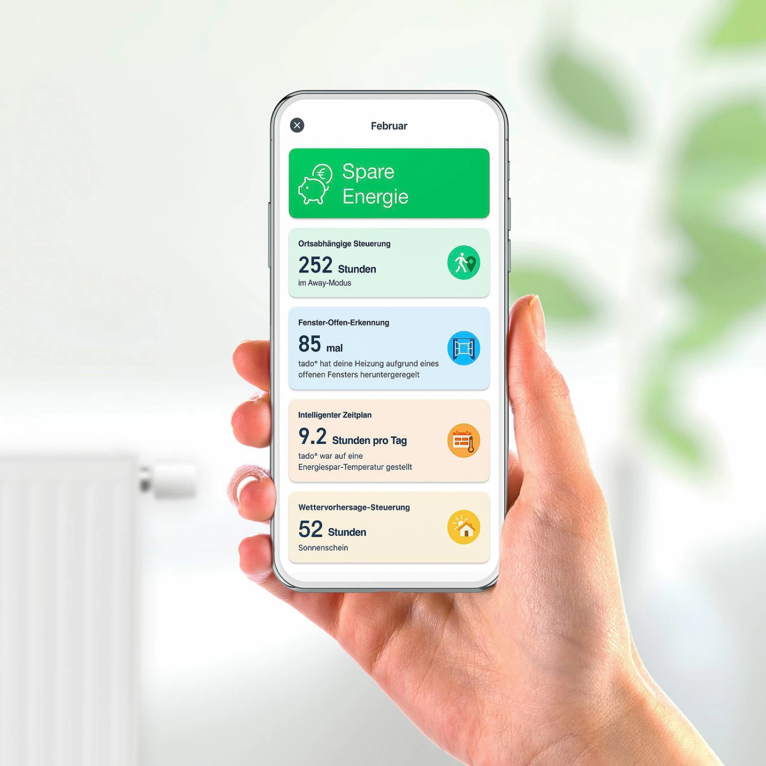 Tado° Smart Starter V3+, 5x Heizkörper-Thermostat – Bild 9