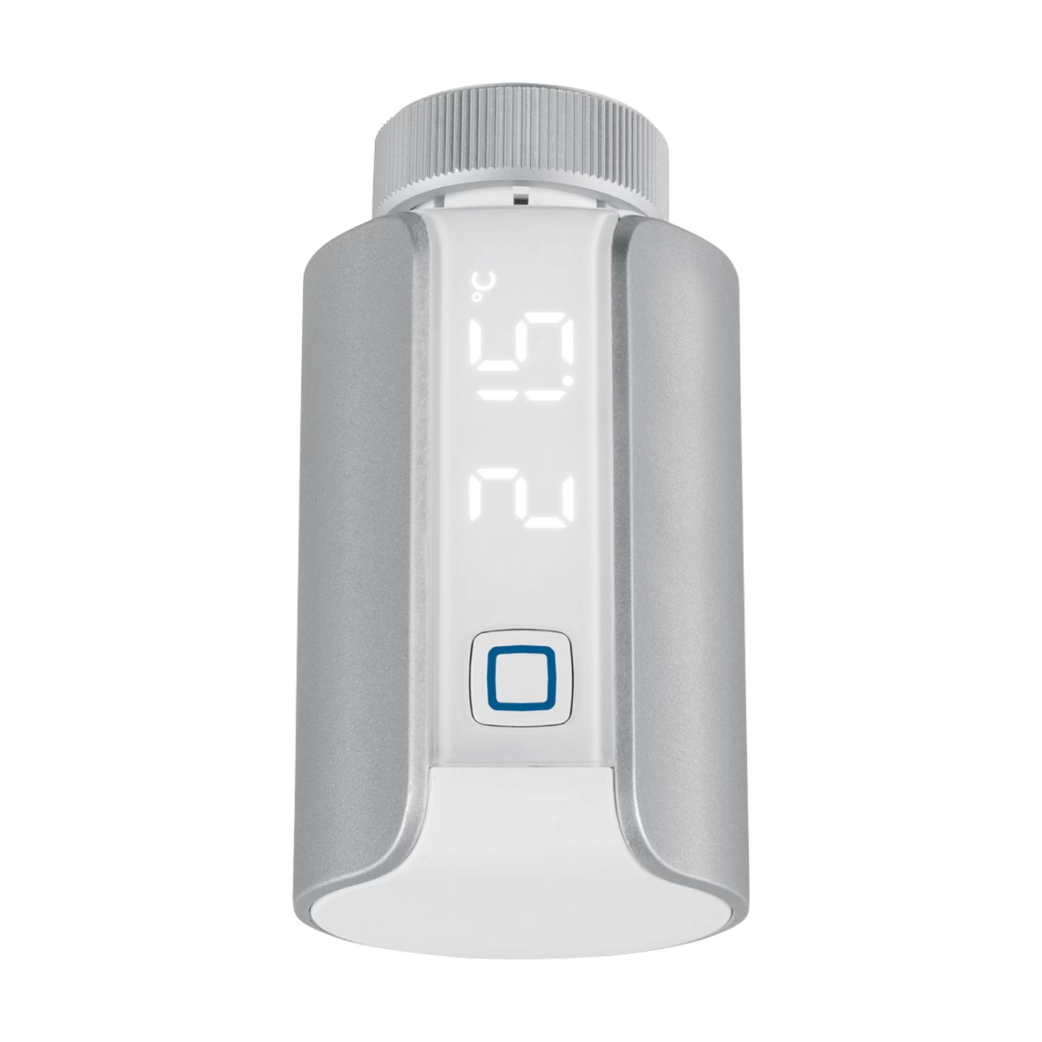 Homematic IP Heizkörperthermostat Evo, Silber – Bild 2