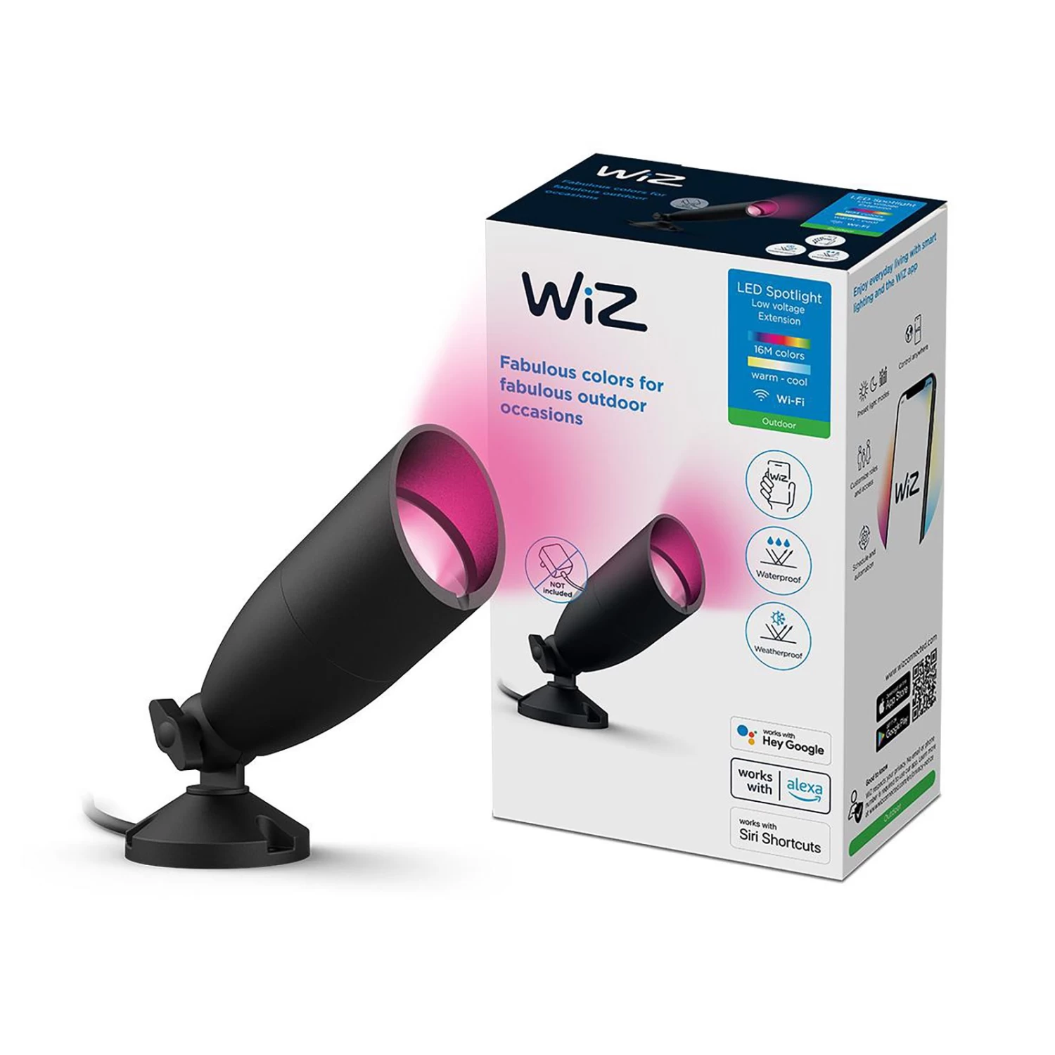 WiZ LED-Spot Ground Erweiterung Einzelpack – Bild 4