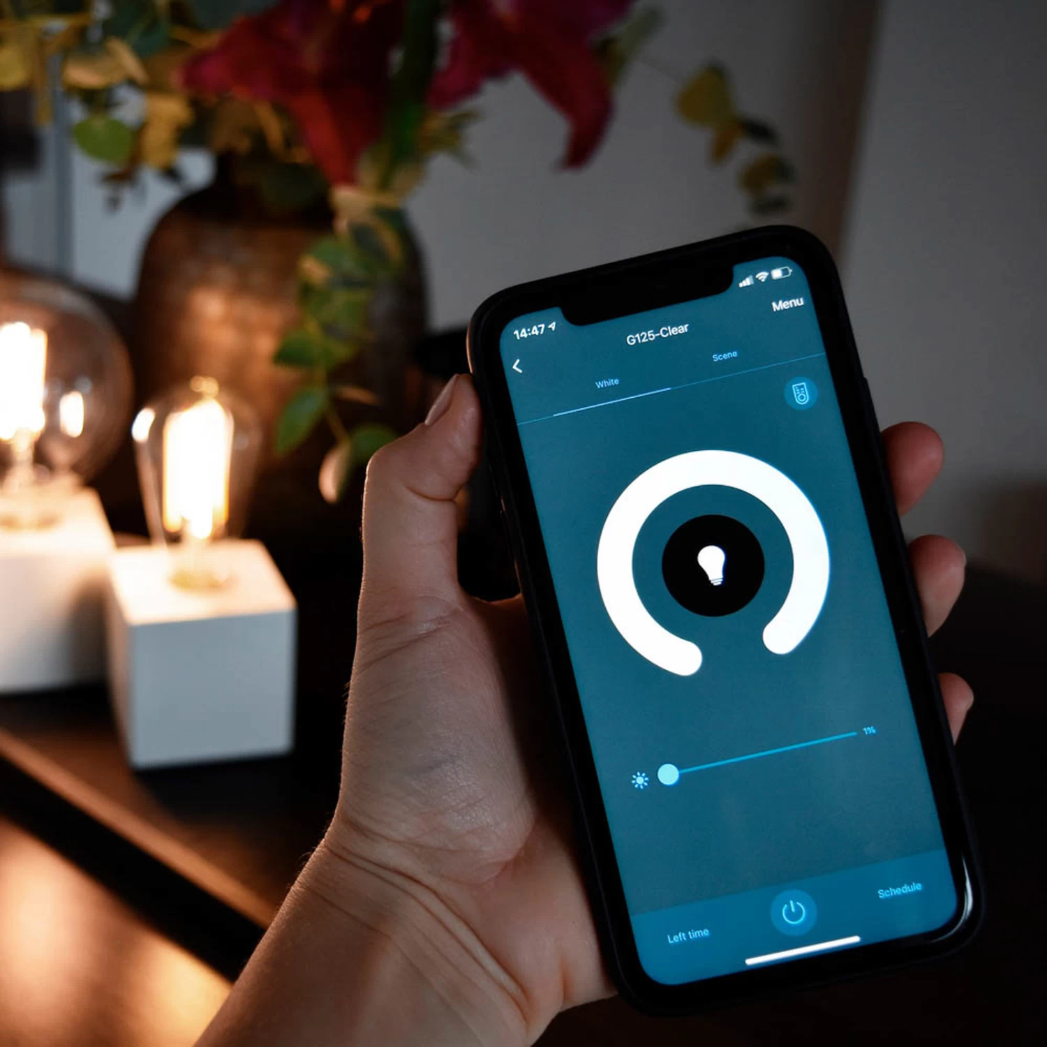 Calex Smart E27 G125 7,5W LED-Filament 1055lm CCT – Bild 5