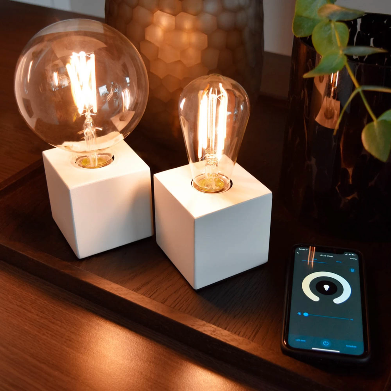 Calex Smart E27 G125 7,5W LED-Filament 1055lm CCT – Bild 8