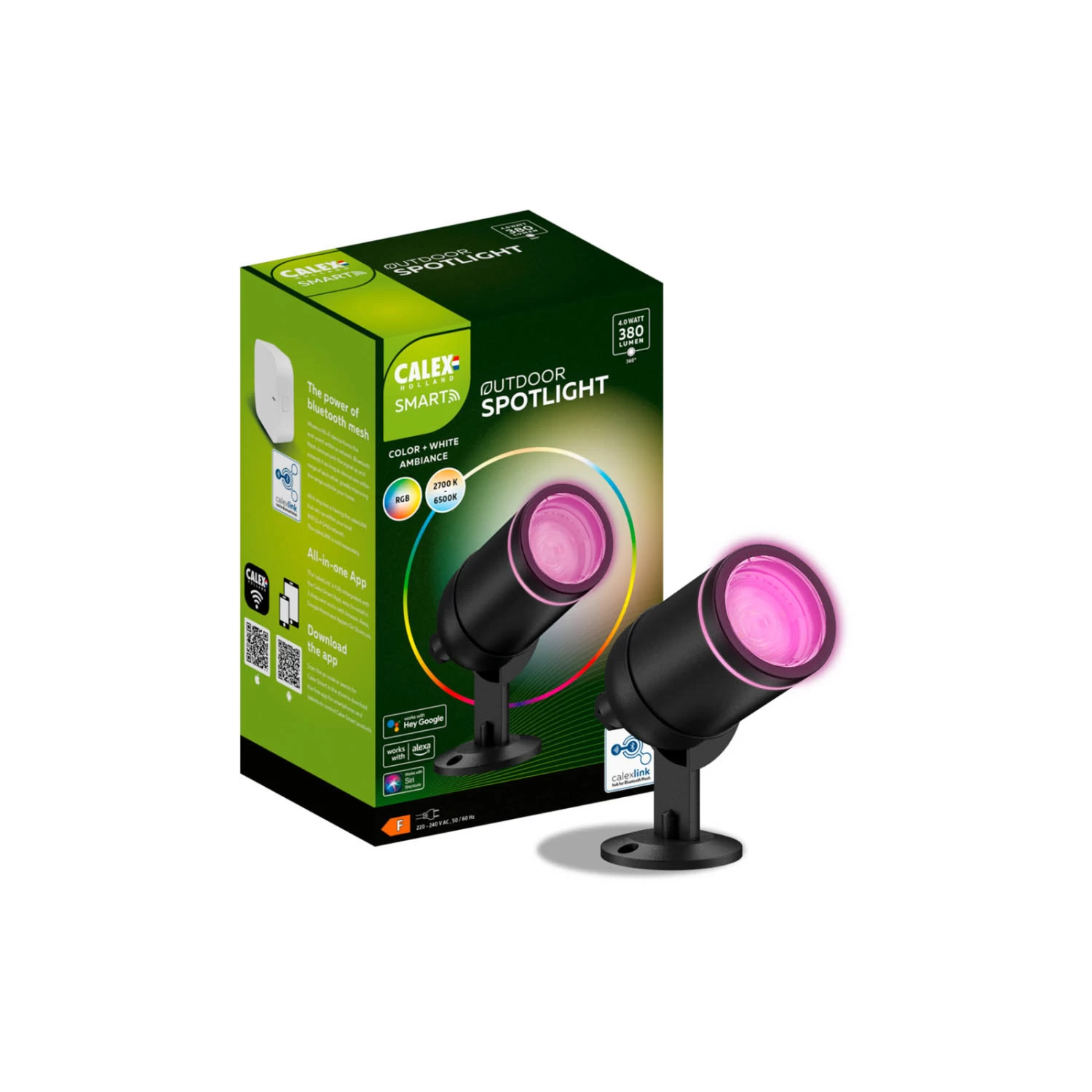 Calex Smart Outdoor Gardenspot Strahler, CCT, RGB – Bild 4