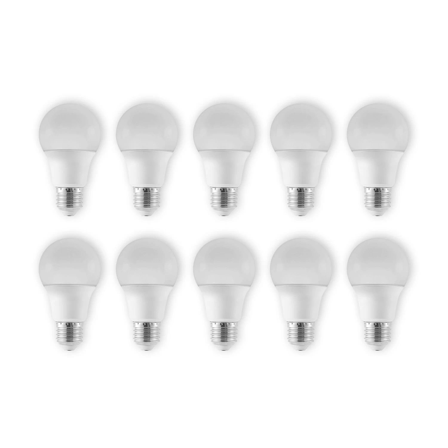 LED-Lampe E27 A60 4,9W 3.000K Opal 10er-Set