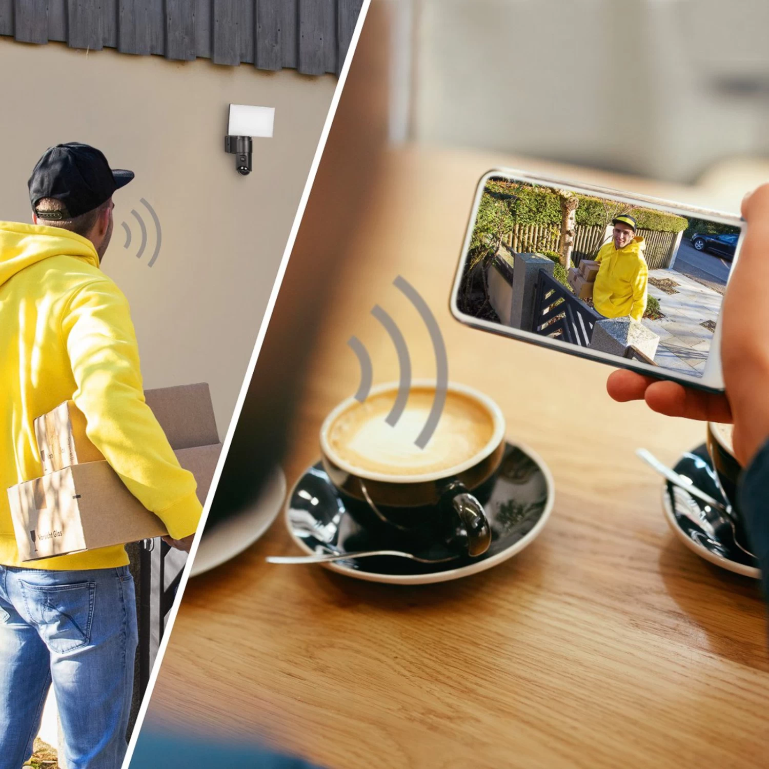 Hama WLAN LED-Flutlichtkamera Bewegungssensor IP54 – Bild 9