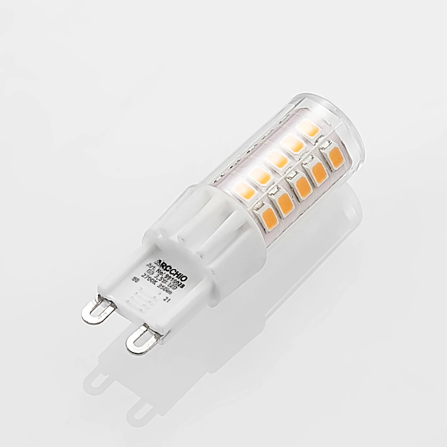 Arcchio LED-Stiftsockellampe G9 3,5W 827 6er-Set – Bild 5