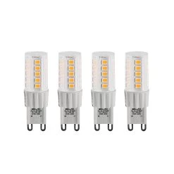 Arcchio LED-Stiftsockellampe G9 3,5W 830 4er-Set