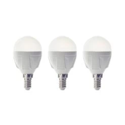 LED-Tropfenlampe E14 4,9W 830 470 Lumen 3er-Set