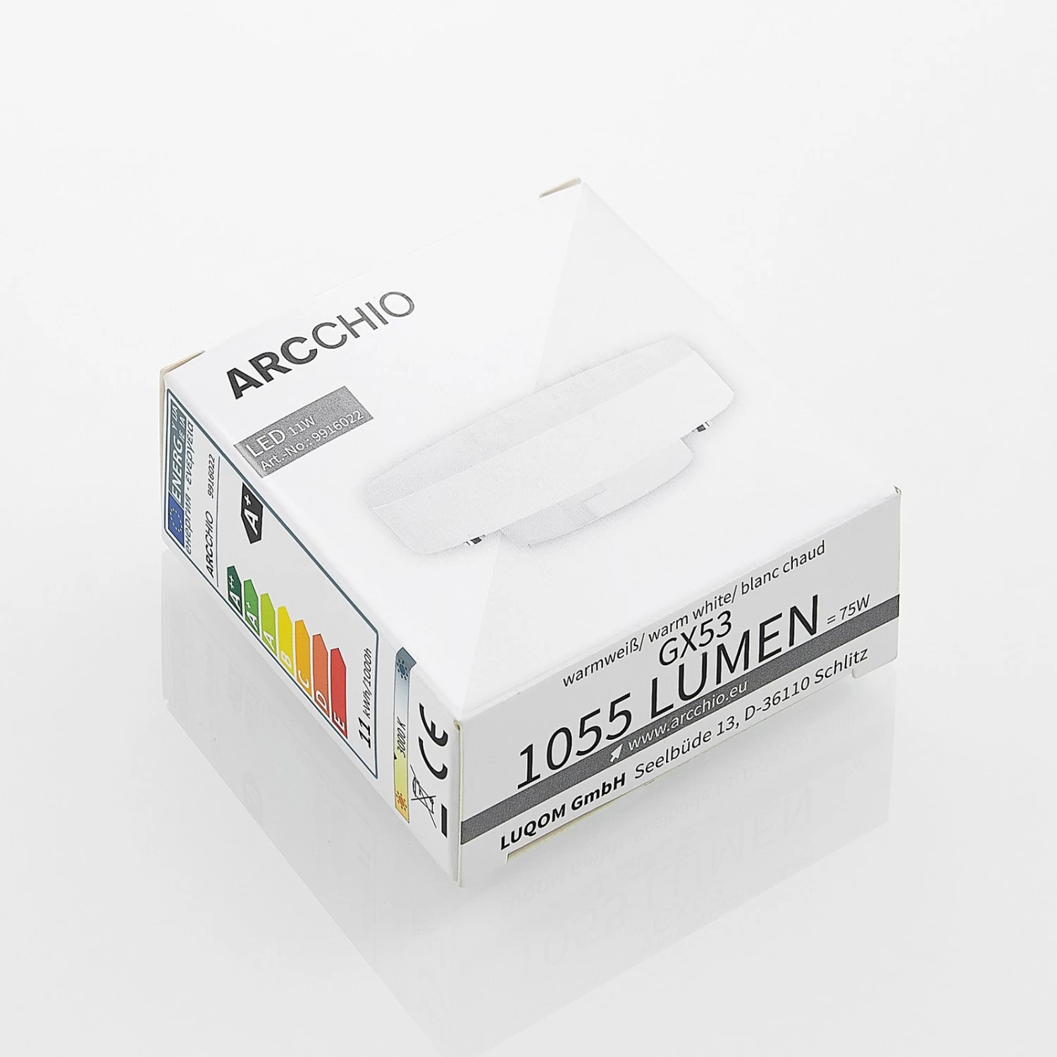 Arcchio LED-Lampe GX53 10W 3.000K 10er-Set – Bild 9