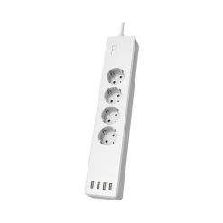 Hama WLAN-Steckdosenleiste, 4-fach Und 4-fach USB