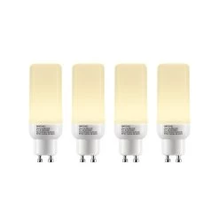 Arcchio LED-Röhrenlampe GU10 4,5W 3.000K 4er-Set