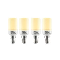 Arcchio LED-Röhrenlampe E14 3W 3.000K 4er-Set