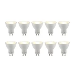 LED-Reflektor GU10 7W 3.000K 120° 10er-Set