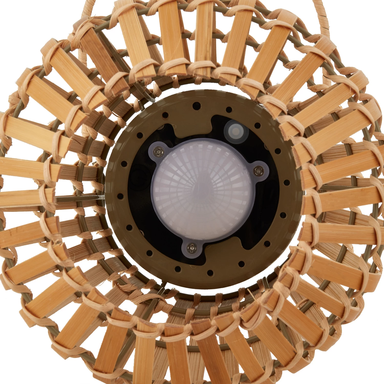 Lindby Amaria LED-Solar-Terrassenleuchte Bambus – Bild 5