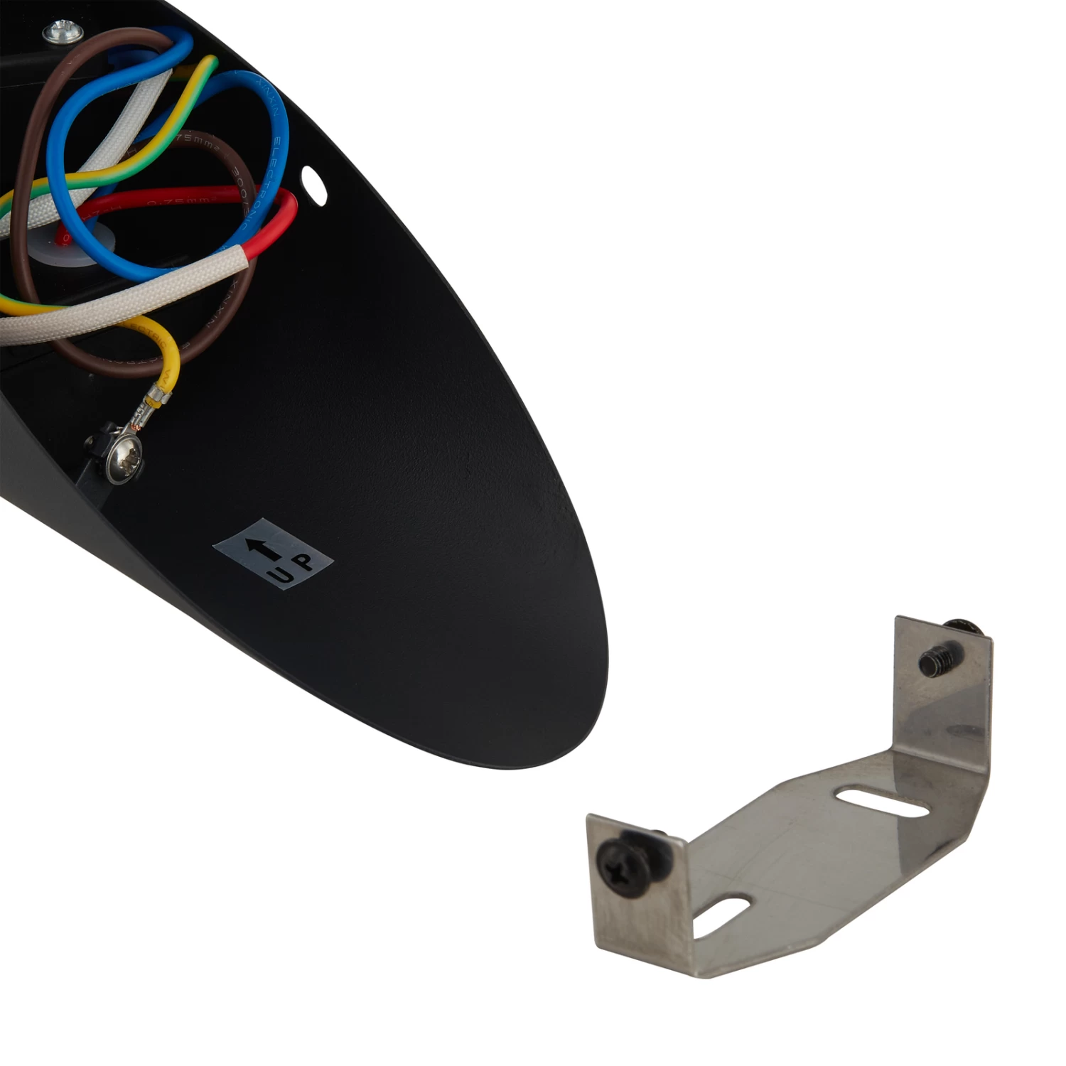 Lindby Statius Außenwandfackel Eisen Schwarz – Bild 7