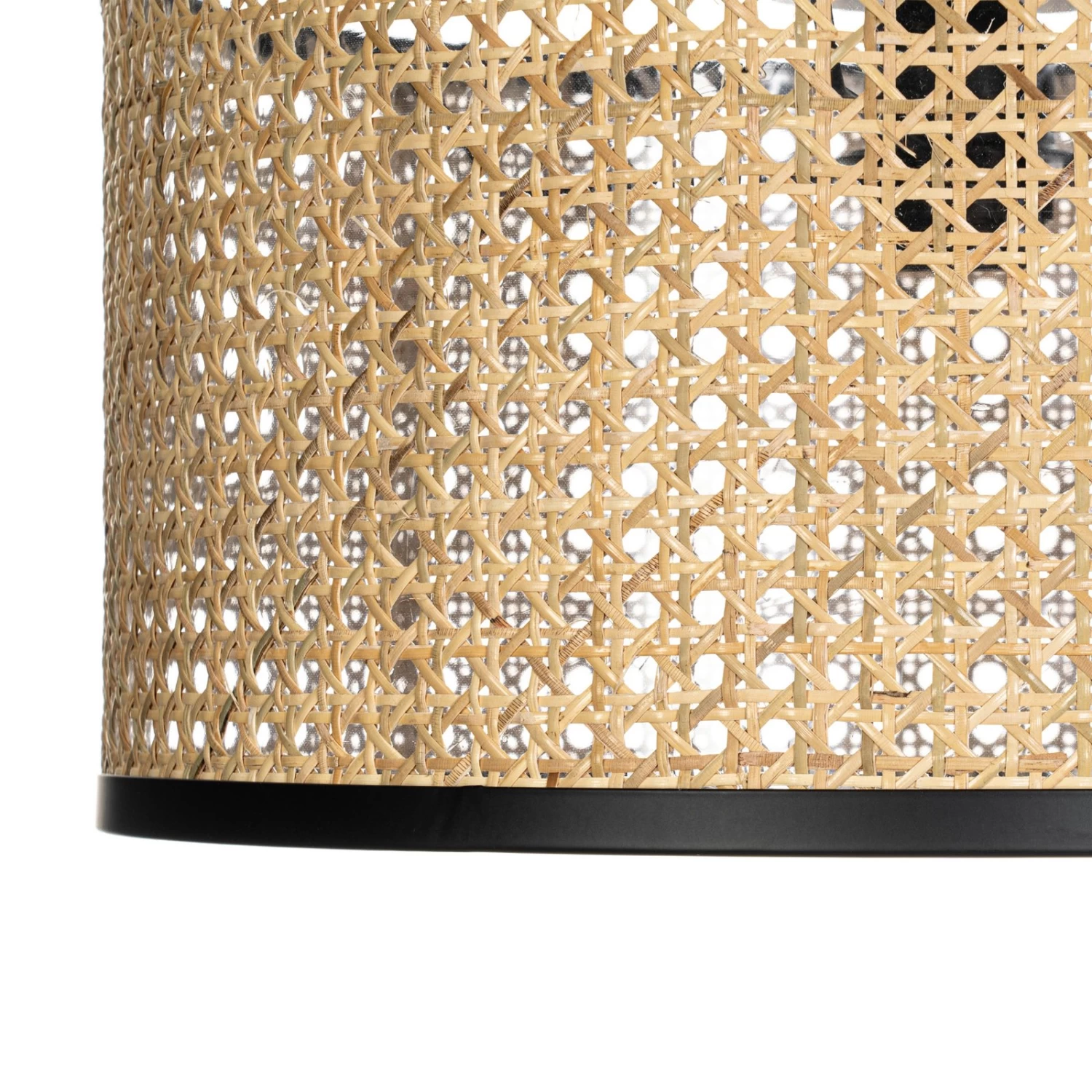 Lindby Yaelle Deckenleuchte Metall Rattan – Bild 5