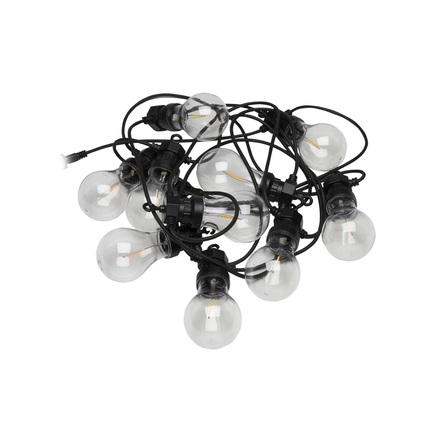 PR Home Glow LED-Außenlichterkette, Schwarz – Bild 3