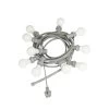 PR Home Bright LED-Lichterkette 10fl. Opal Grau