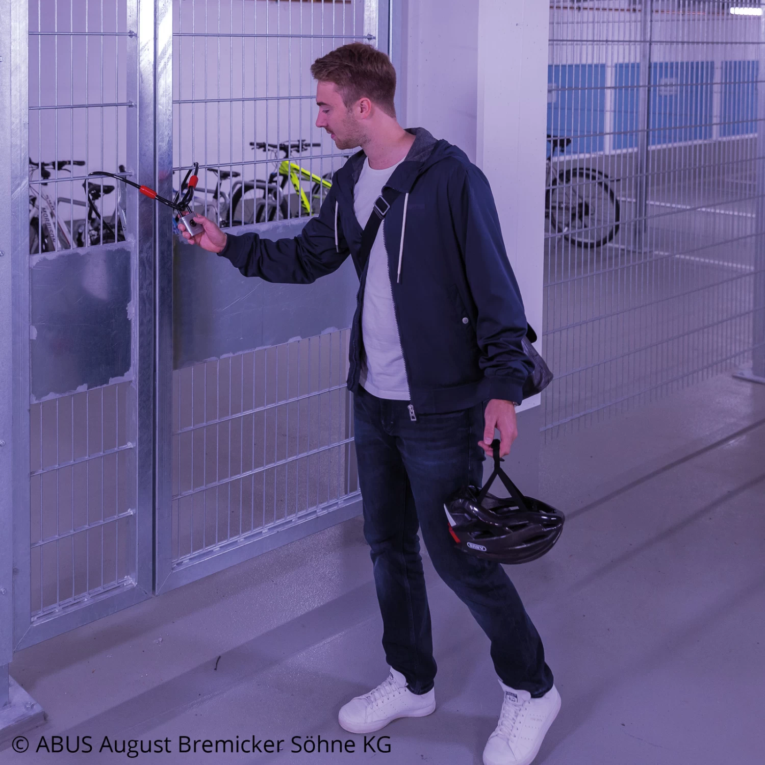 ABUS Touch Fingerabdruck-Vorhängeschloss, 5 Cm – Bild 3