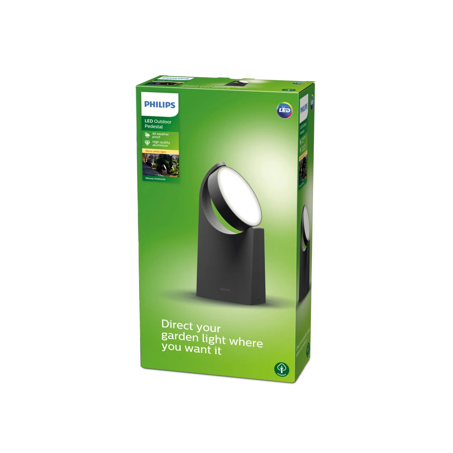 Philips Mimosa LED-Sockelleuchte, Ausrichtbar – Bild 5