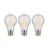 Arcchio LED E27 3,8W A60 Opal 2700K 806 Lm 3er-Set