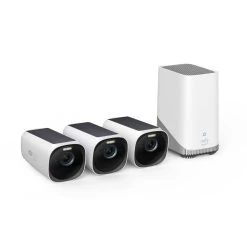 EUFY Security EufyCam 3 IP67 3er-Set, HomeBase 3