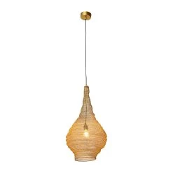 KARE Cocoon Hängeleuchte Gold, Ø 41 Cm