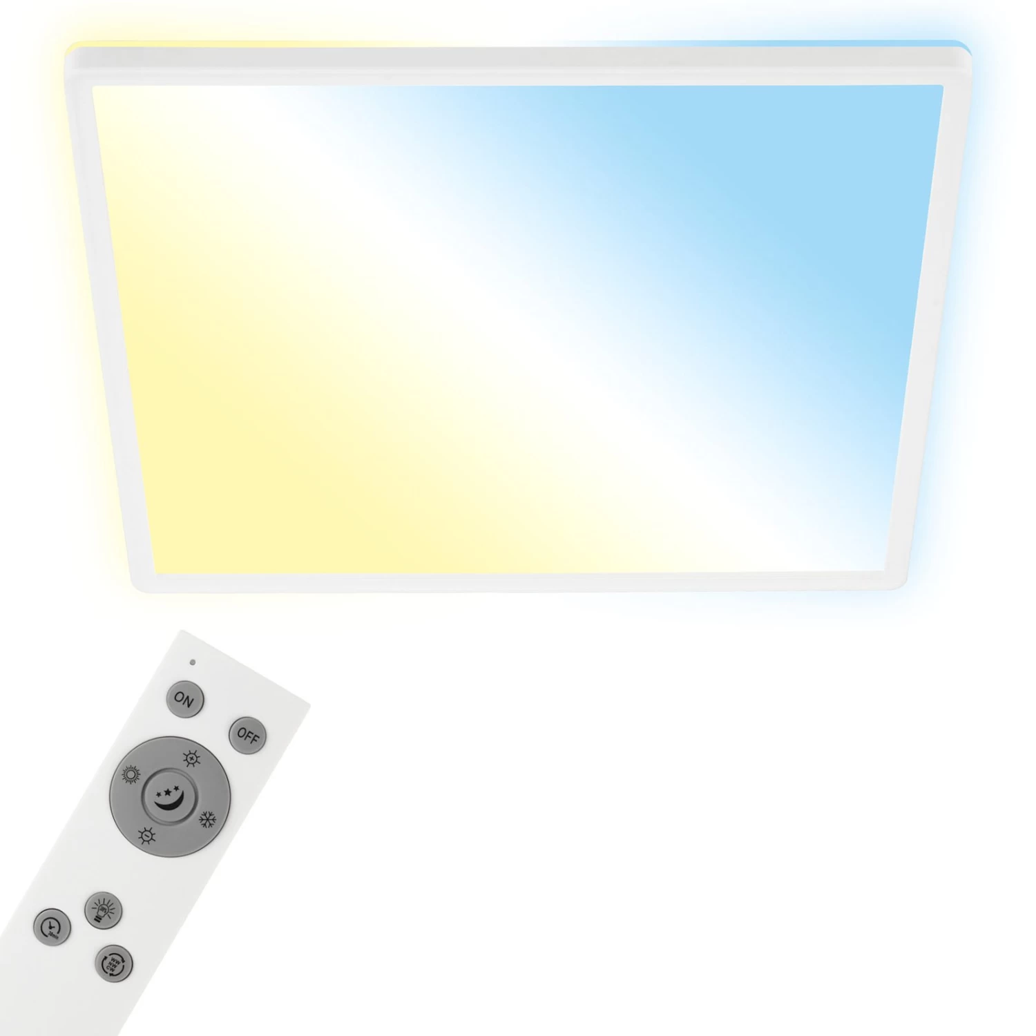 LED-Deckenlampe Slim S Dimmbar CCT Weiß 42x42cm – Bild 3