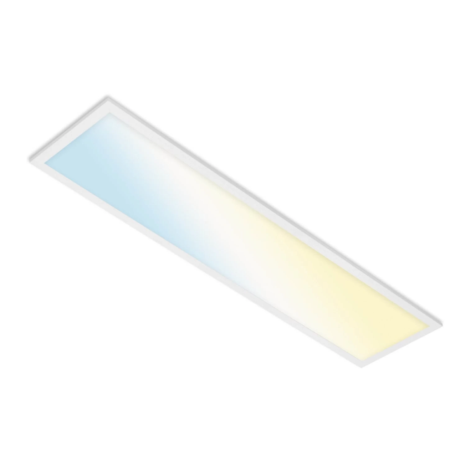 LED-Deckenlampe Piatto S Dimmbar CCT Weiß 100x25cm