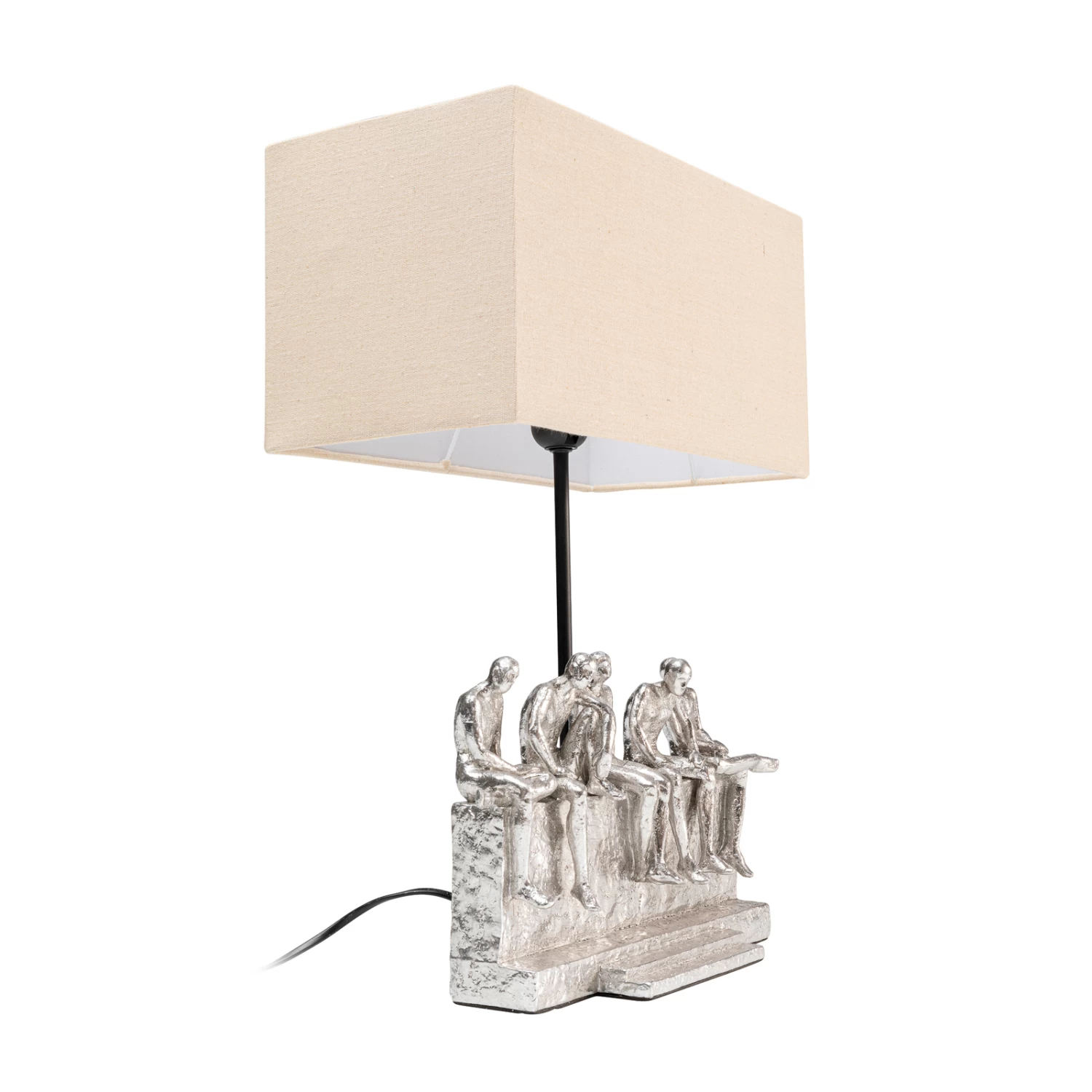 KARE NY Worker Tischleuchte Mit Rechteckschirm