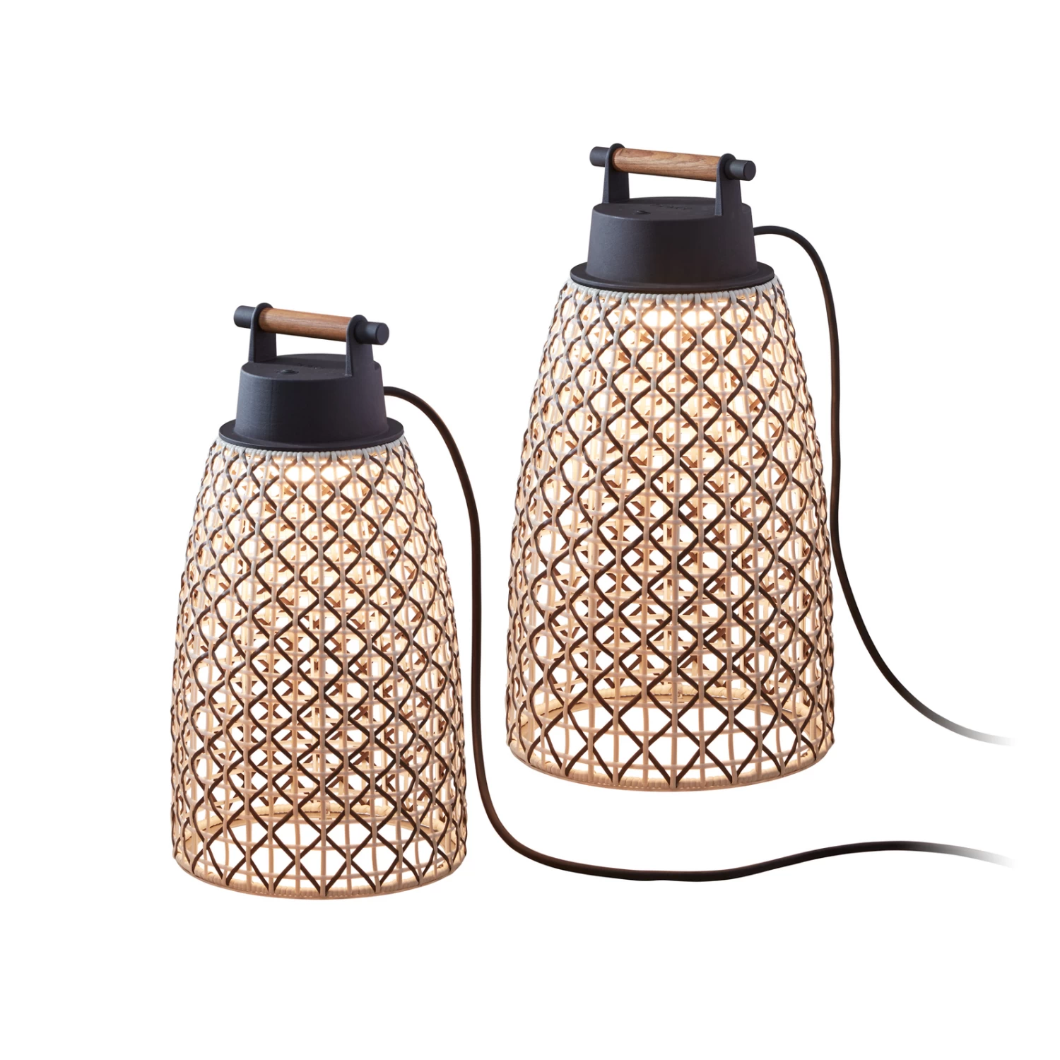 Bover Nans M/41 LED-Tischleuchte Für Außen, Braun – Bild 2