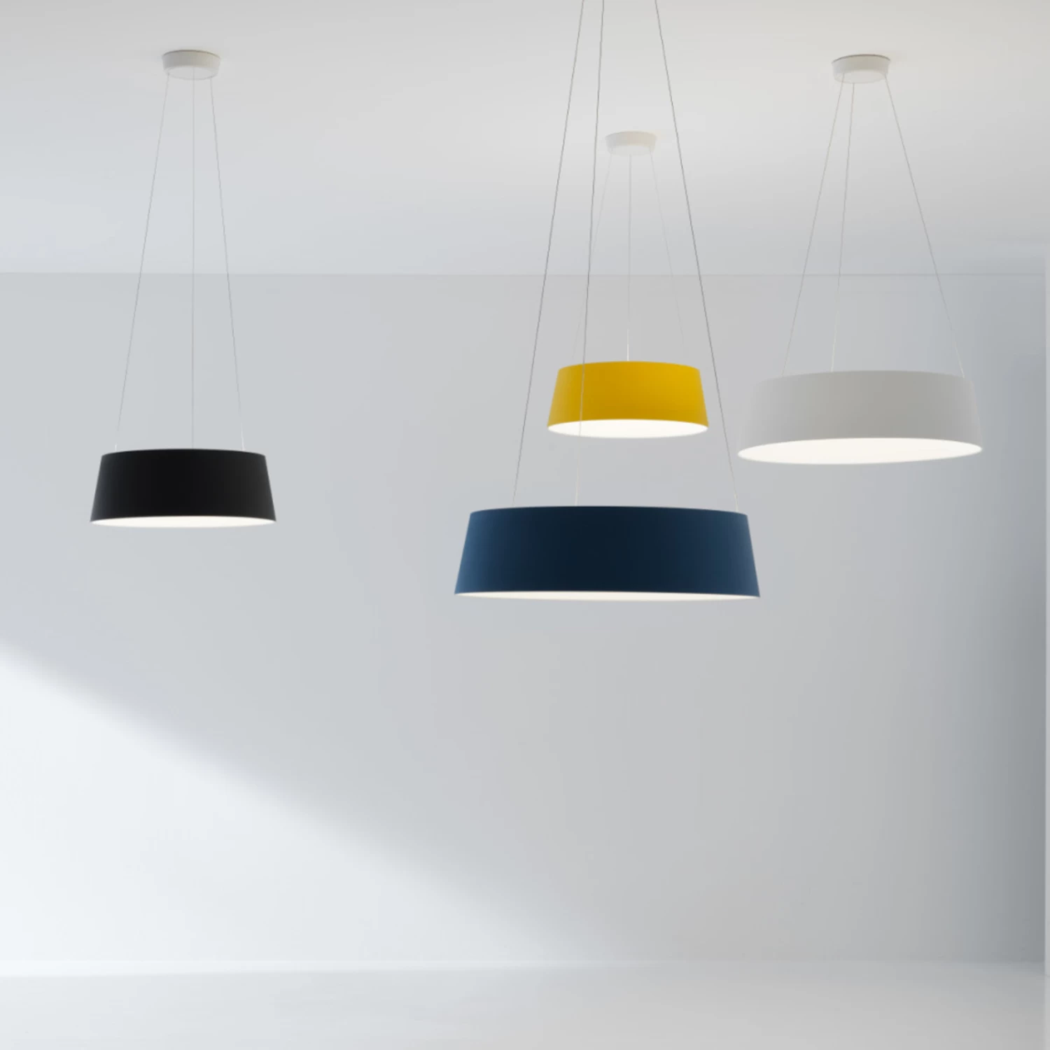 Stilnovo Oxygen LED-Hängeleuchte, Gelb, Ø 56 Cm – Bild 3