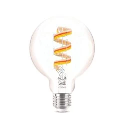 WiZ G95 LED-Filamentlampe Globe WiFi E27 6,3W RGBW