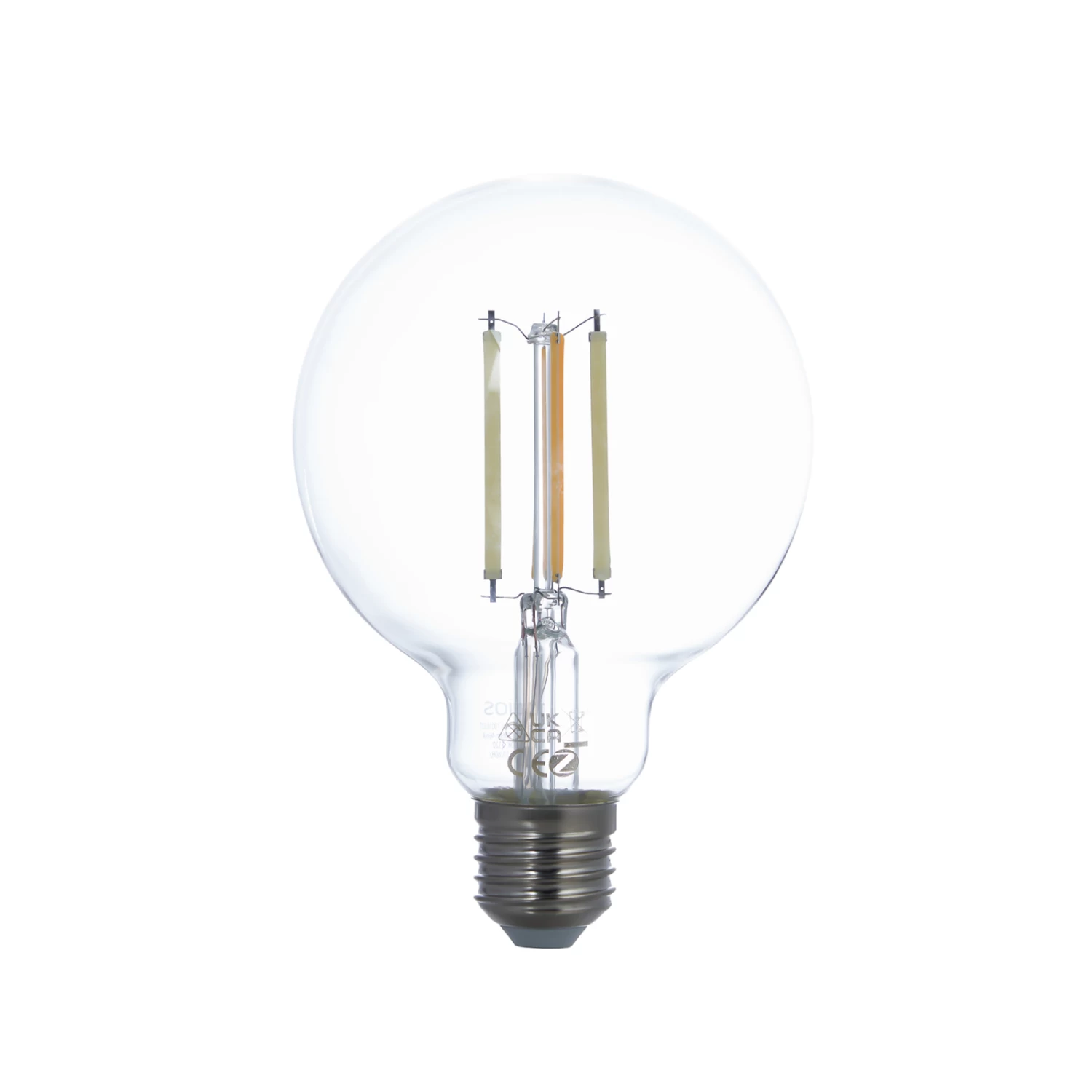 Prios LED-Globe E27 G95 7W ZigBee Tuya Klar, 2er – Bild 2