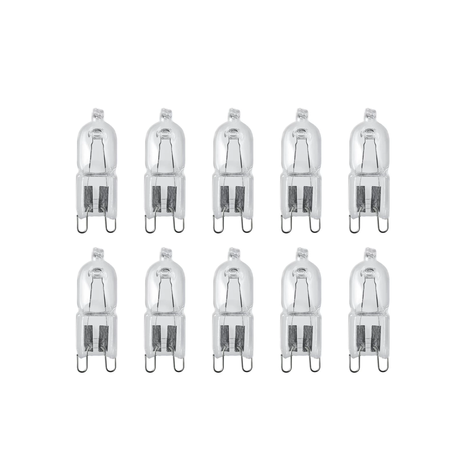 OSRAM Halogen-Lampe Halopin G9 20W Klar 2.000 H 10er-Set