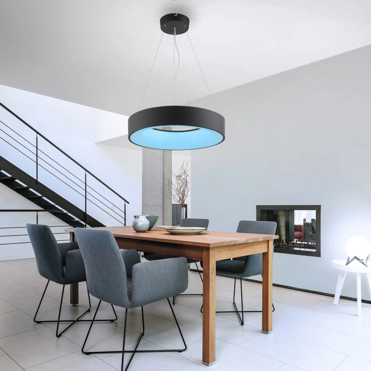 LED-Hängeleuchte LOLAsmart Anika, App, CCT, RGB – Bild 2