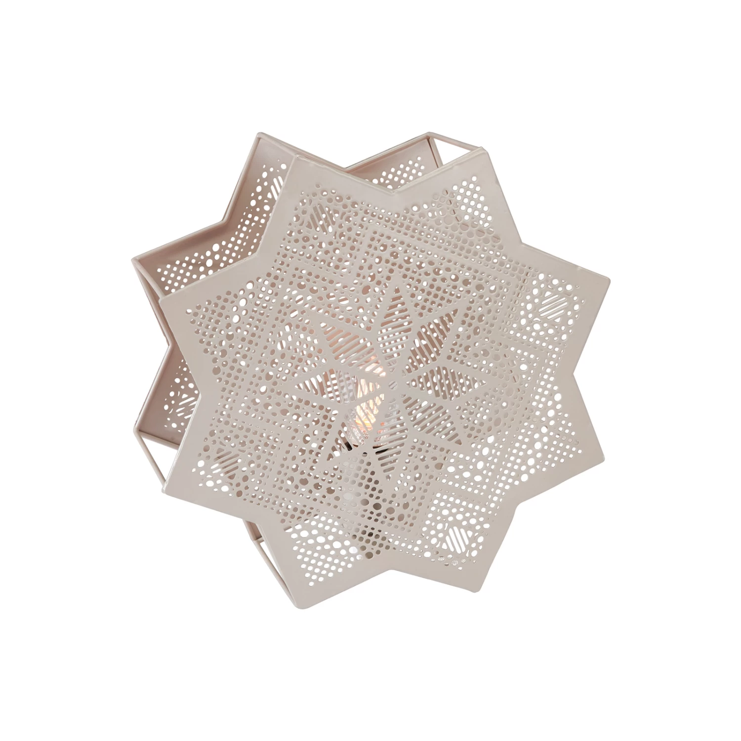 PR Home Elvira Dekostern Aus Metall, Beige – Bild 5