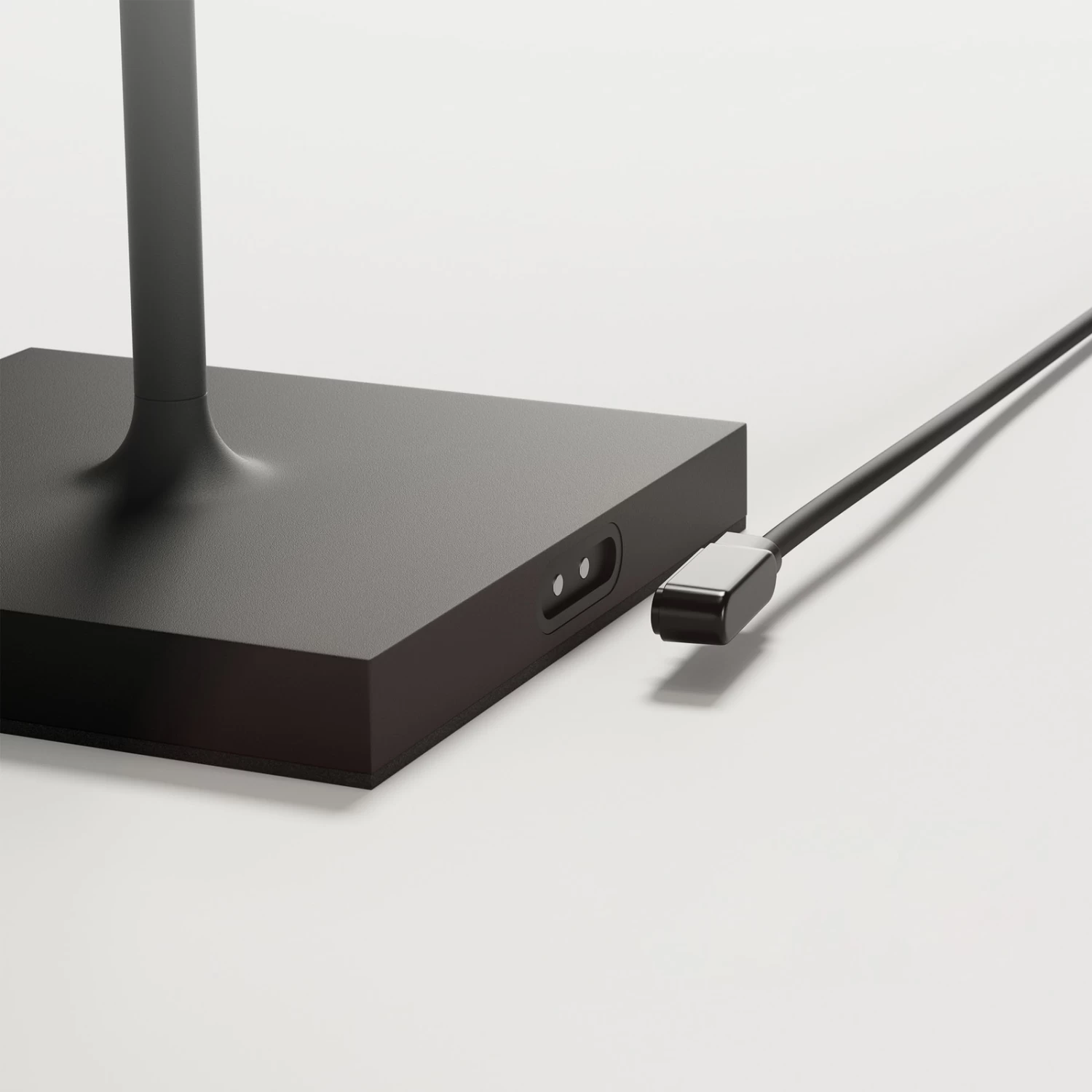 LED-Akku-Tischlampe Nuindie Mini 25cm Nachtschwarz – Bild 5