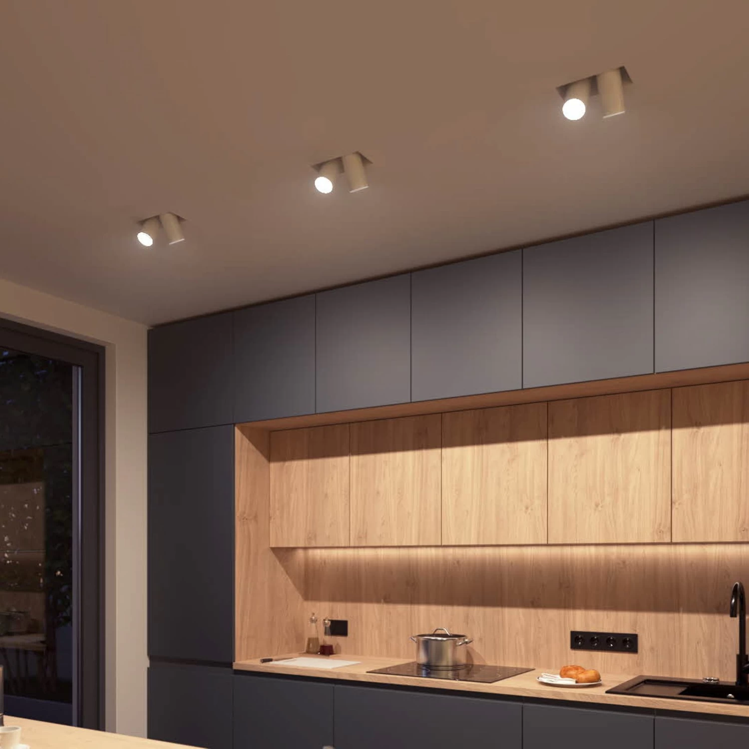 Philips Hue White Ambiance LED-Lampe 5,1W GU5,3 – Bild 2