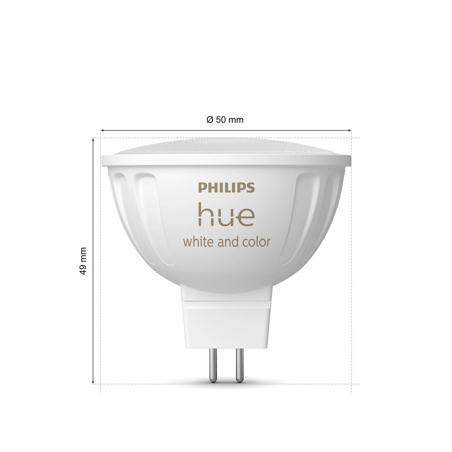 Philips Hue White & Color Ambiance 6,3W GU5,3 2er – Bild 5