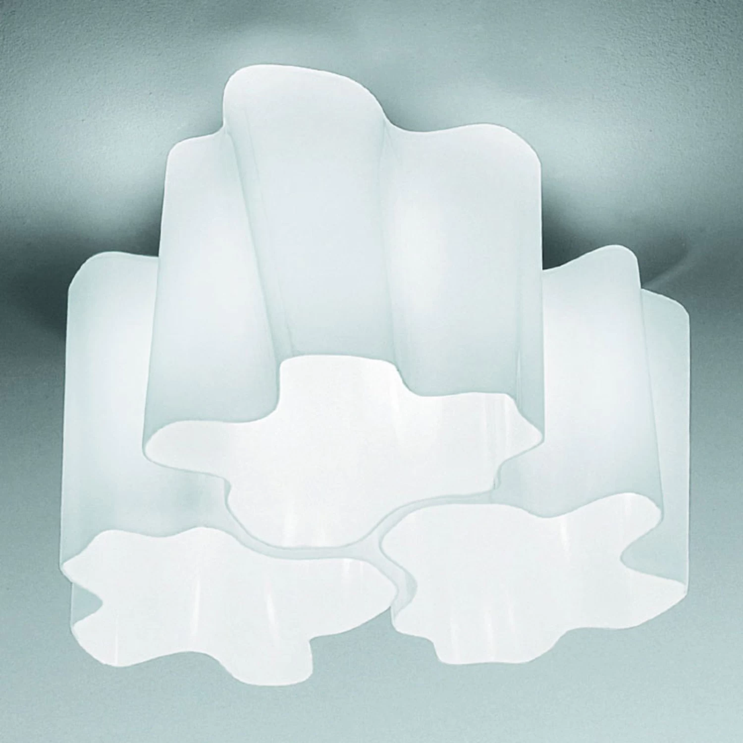 Artemide Logico Deckenlampe 3fl. 120° 45x45 Cm